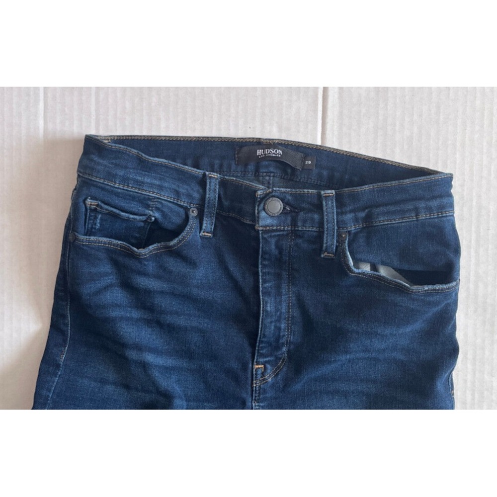 Womens Hudson Denim Jeans Barbara Super Skinny Size 29 Measure 29x28